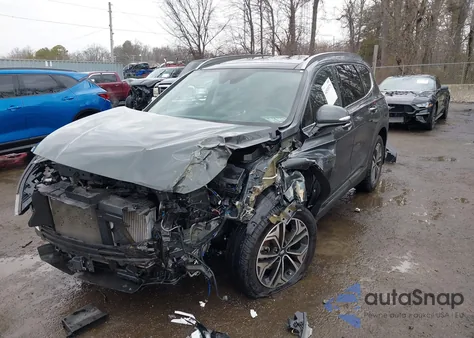 2020 Hyundai Santa Fe Limited 2.0T из США, поврежденный, VIN 5NMS53AA2LH222059